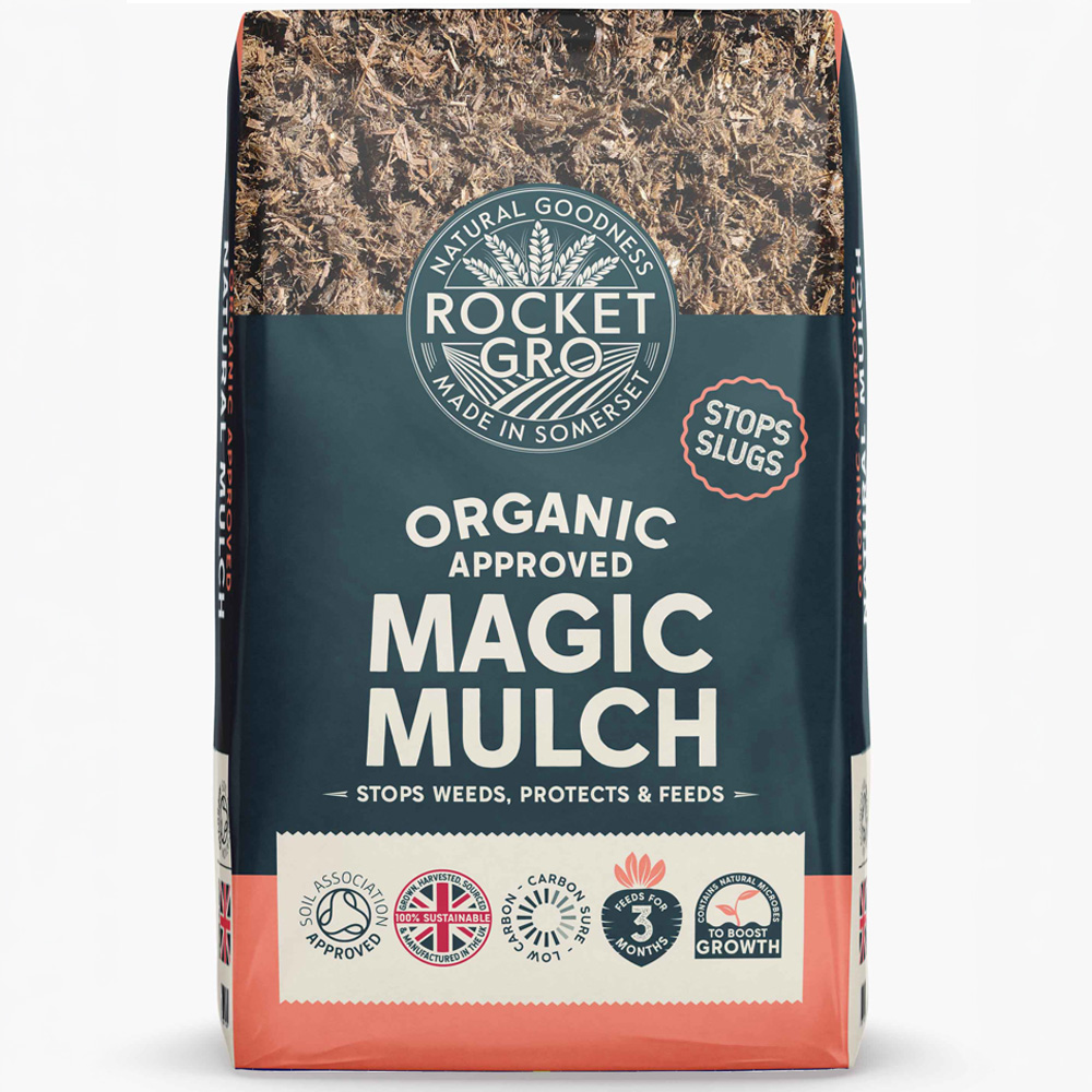 RocketGro Organic Approved Peat-Free Magic Mulch Bag 50L 2 Pack Image 3