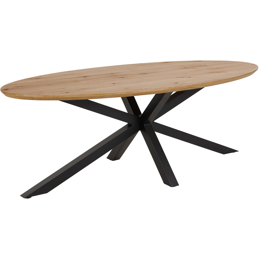 Florence Heaven 4 Seater Dining Table Oak Image 3