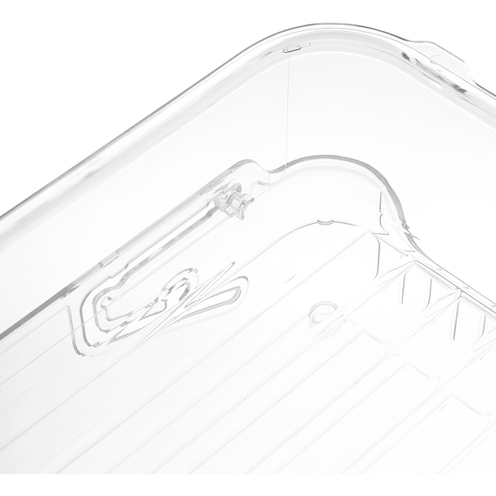 Living and Home Clear Sliding Desktop Storage Organiser Image 6