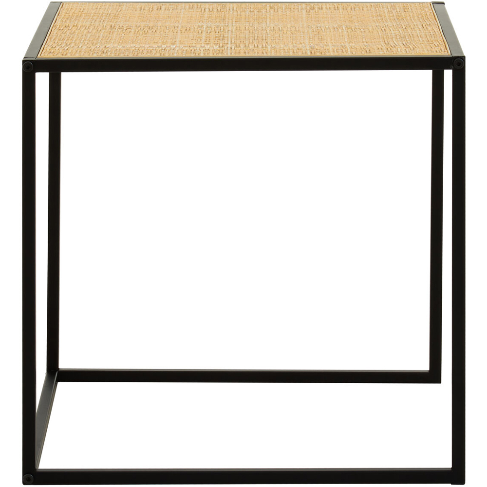 Premier Housewares Metal Frame Square Side Table Image 2