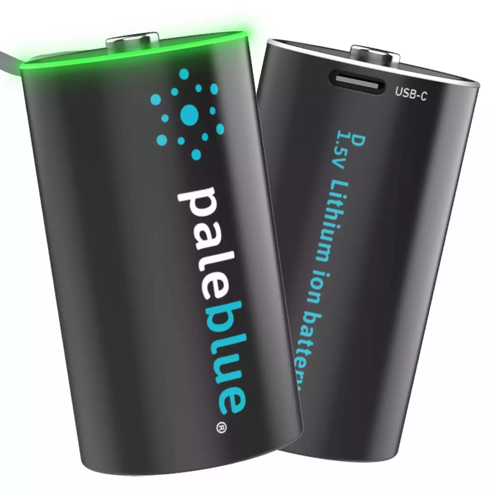 Paleblue D 2 Pack Lithium-Ion Rechargeable Batteries Image 5