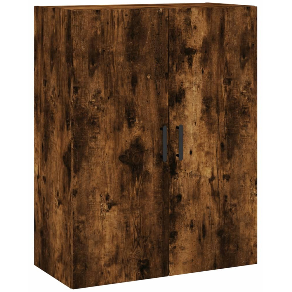 vidaXL 2 Door Smoked Oak Highboard Image 5