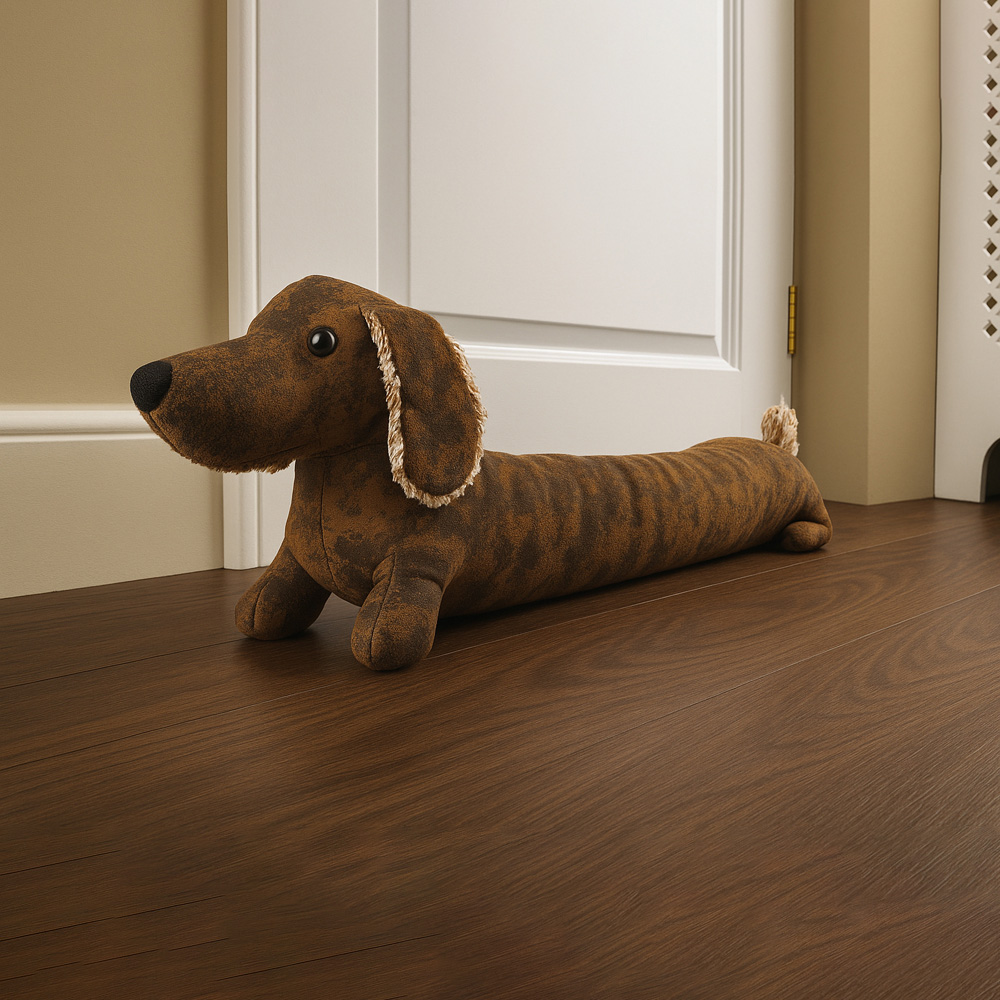 Avilo Brown Dachshund Draught Excluder Image 3