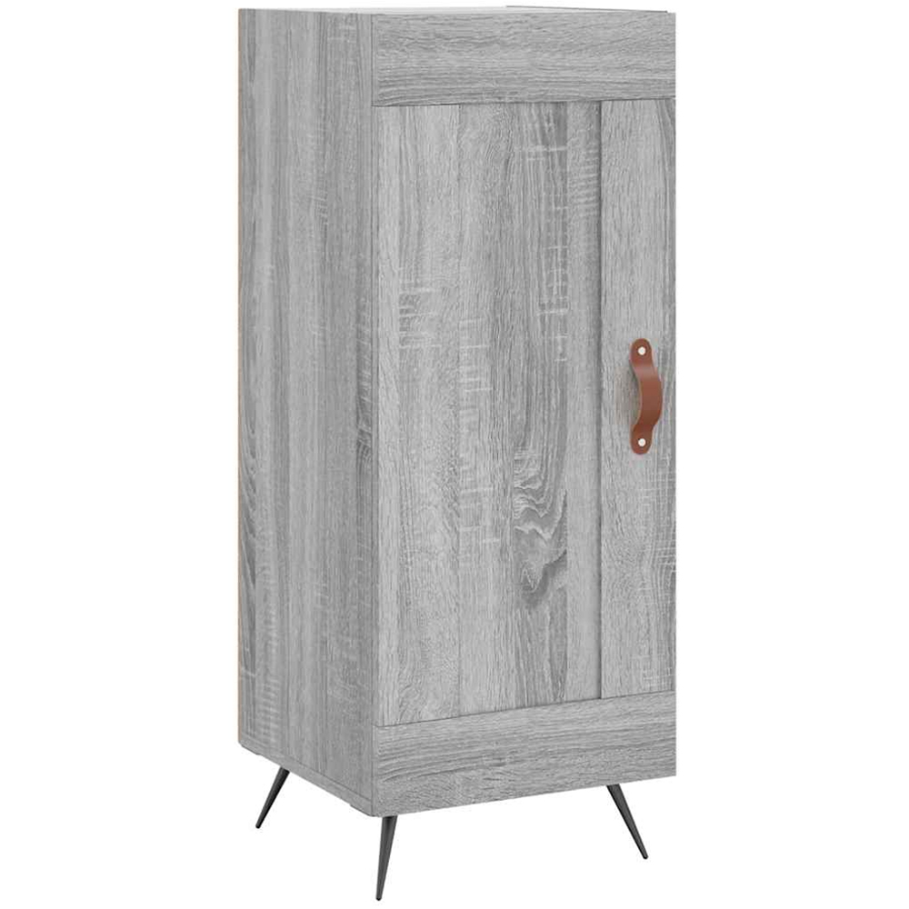vidaXL 2 Door Grey Sonoma Highboard Image 5