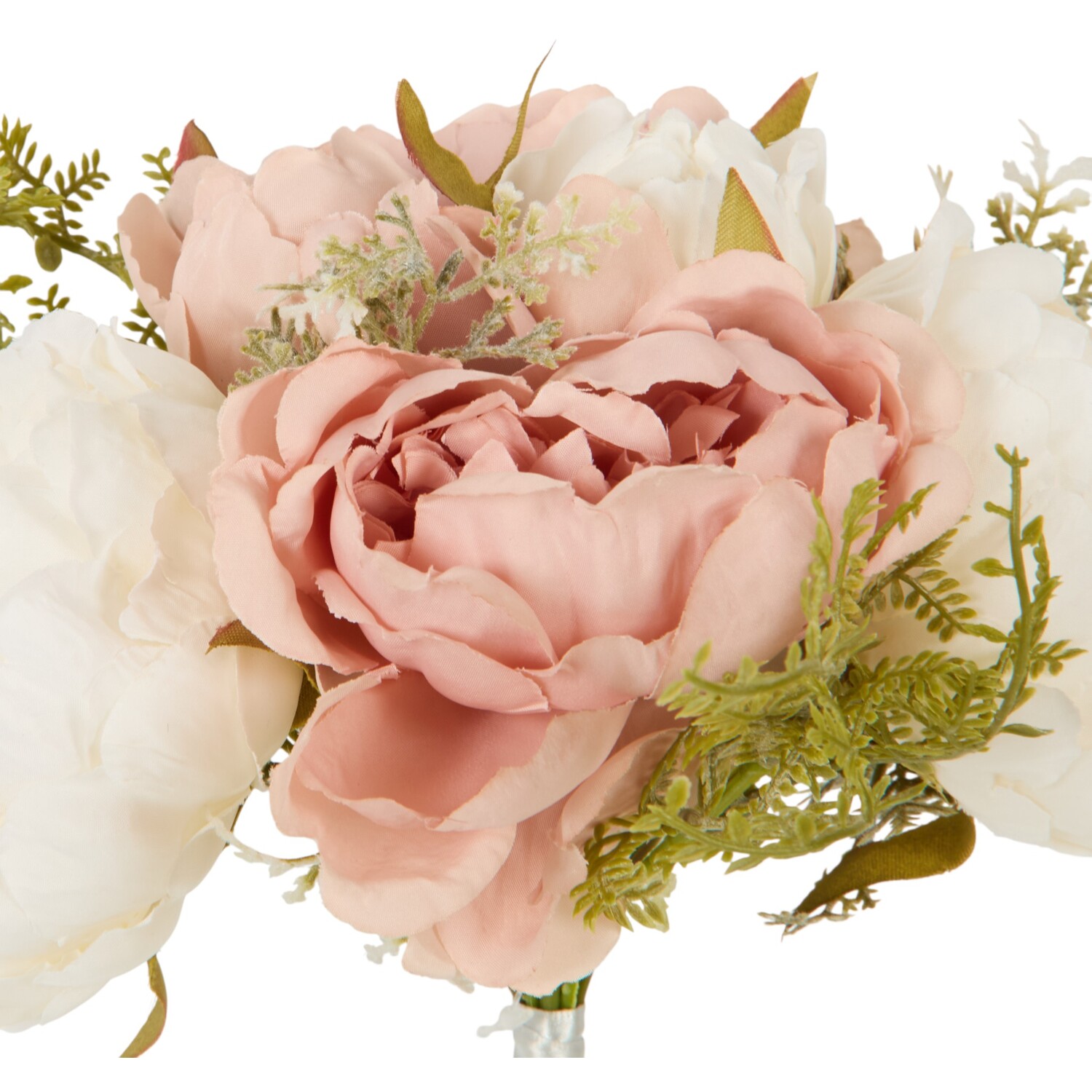 Artificial Peony Bouquet Pink Image 2