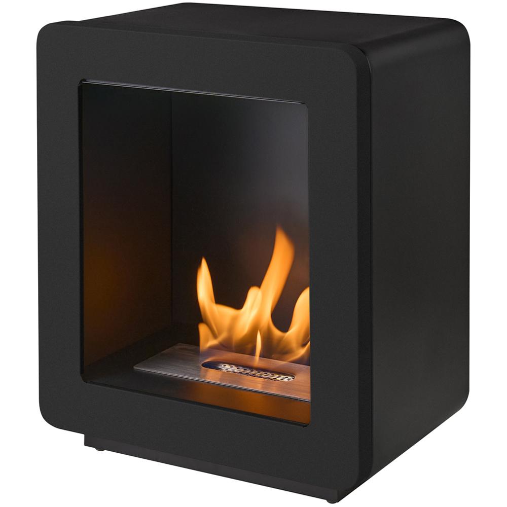 Adam Mira Black Bio Ethanol Stove 3000W Image 1