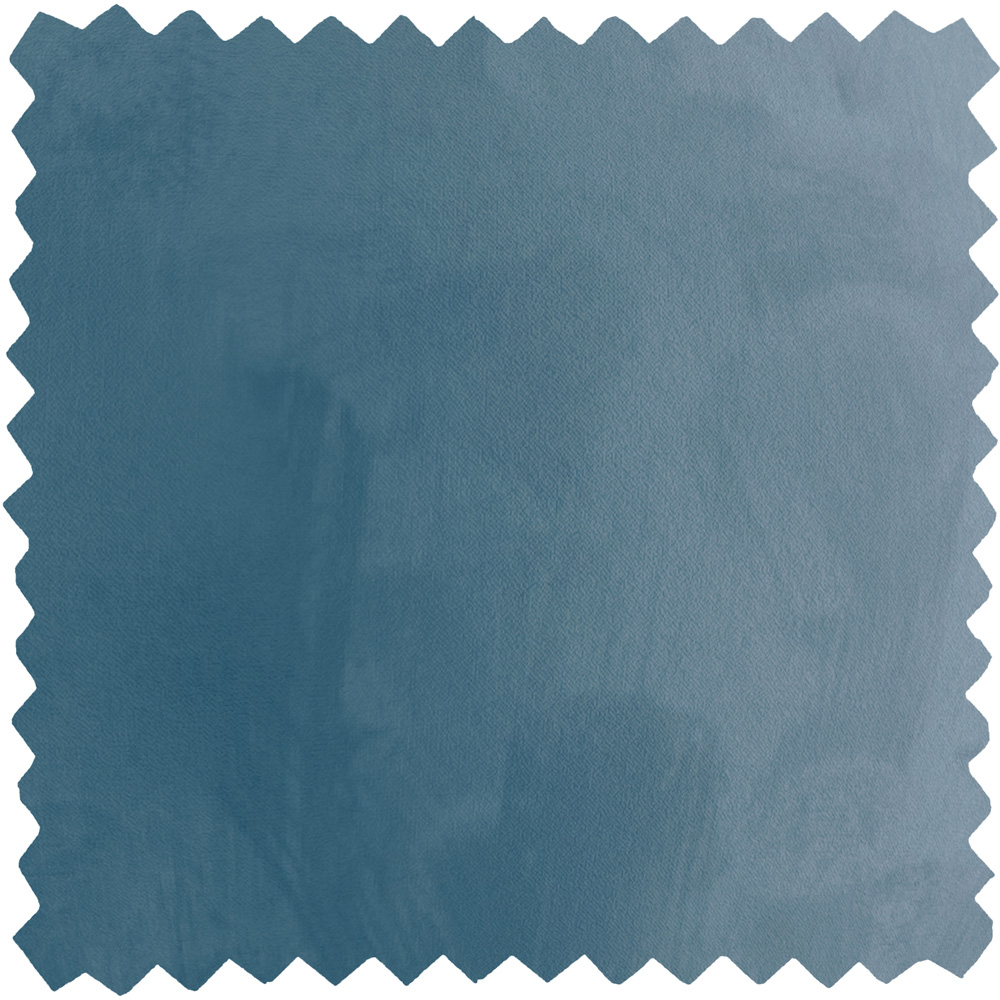 DS Living Evangeline Small Double Blue Upholstered Bed Frame with Headboard Image 2