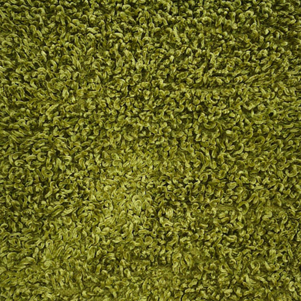 Rapport Home Oxford Green Shaggy Super Absorbent Rug 88 x 55cm Image 3