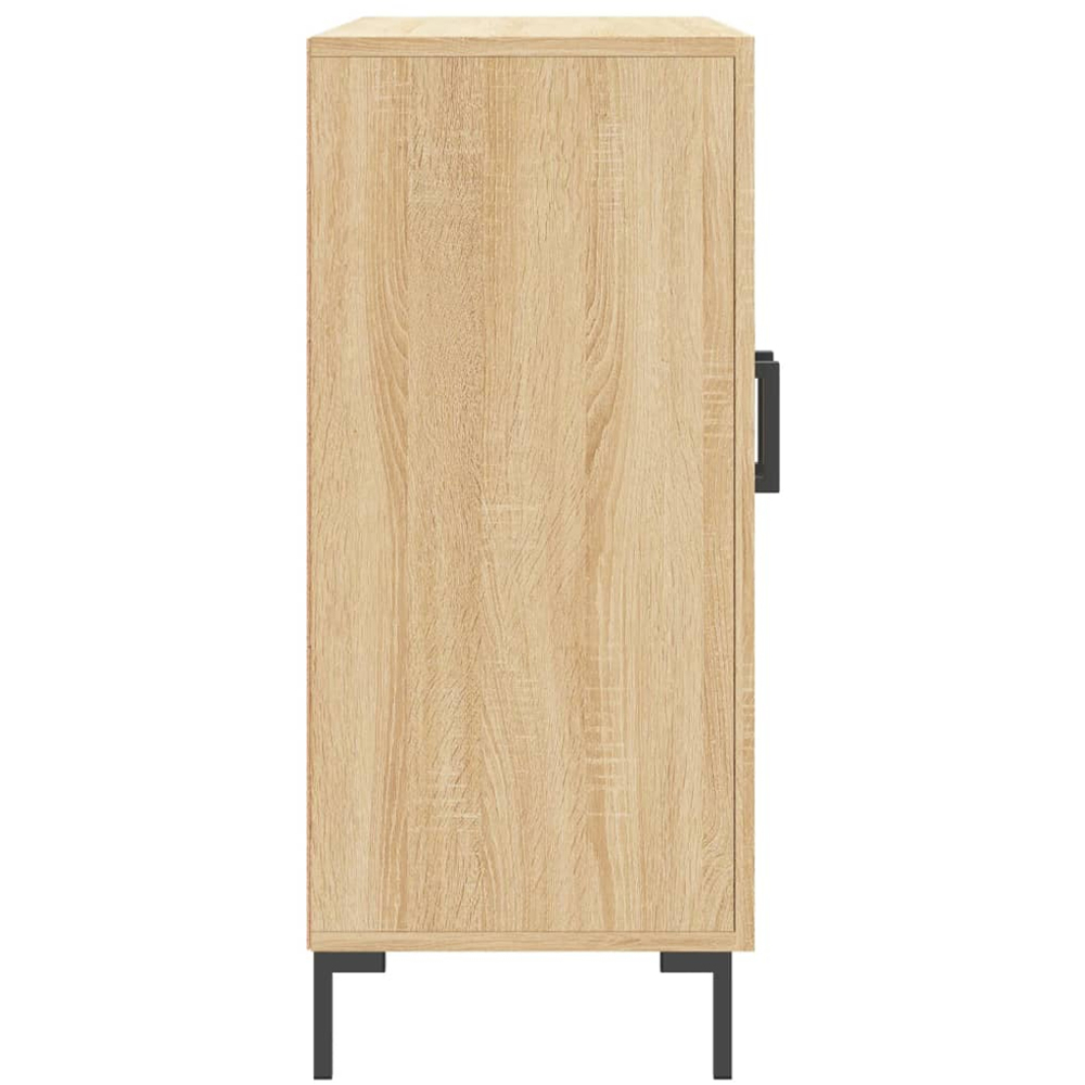 vidaXL 3 Door Sonoma Oak Sideboard Image 7