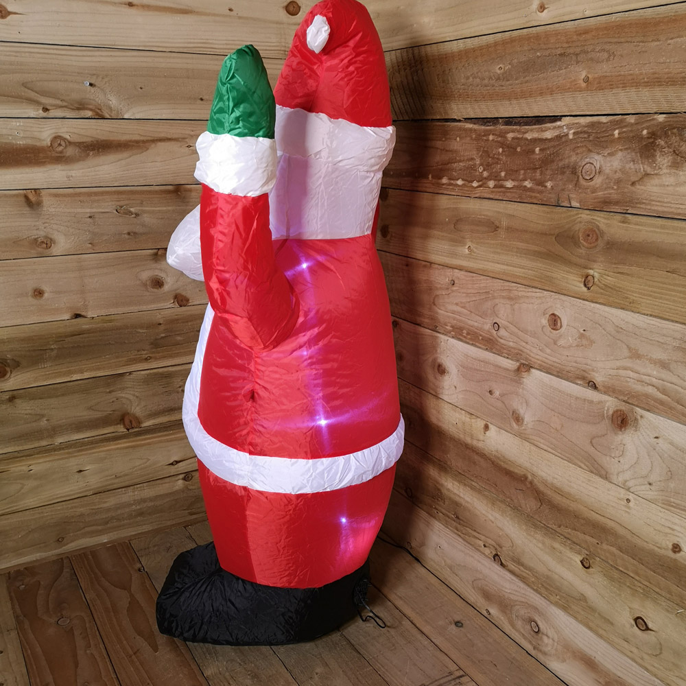 Samuel Alexander Santa Claus Light Up Inflatable Christmas Decoration 4ft Image 5