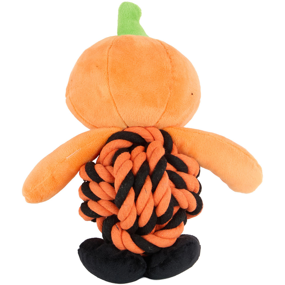 Tangled Tummy Monster Plush Dog Toy Image 7