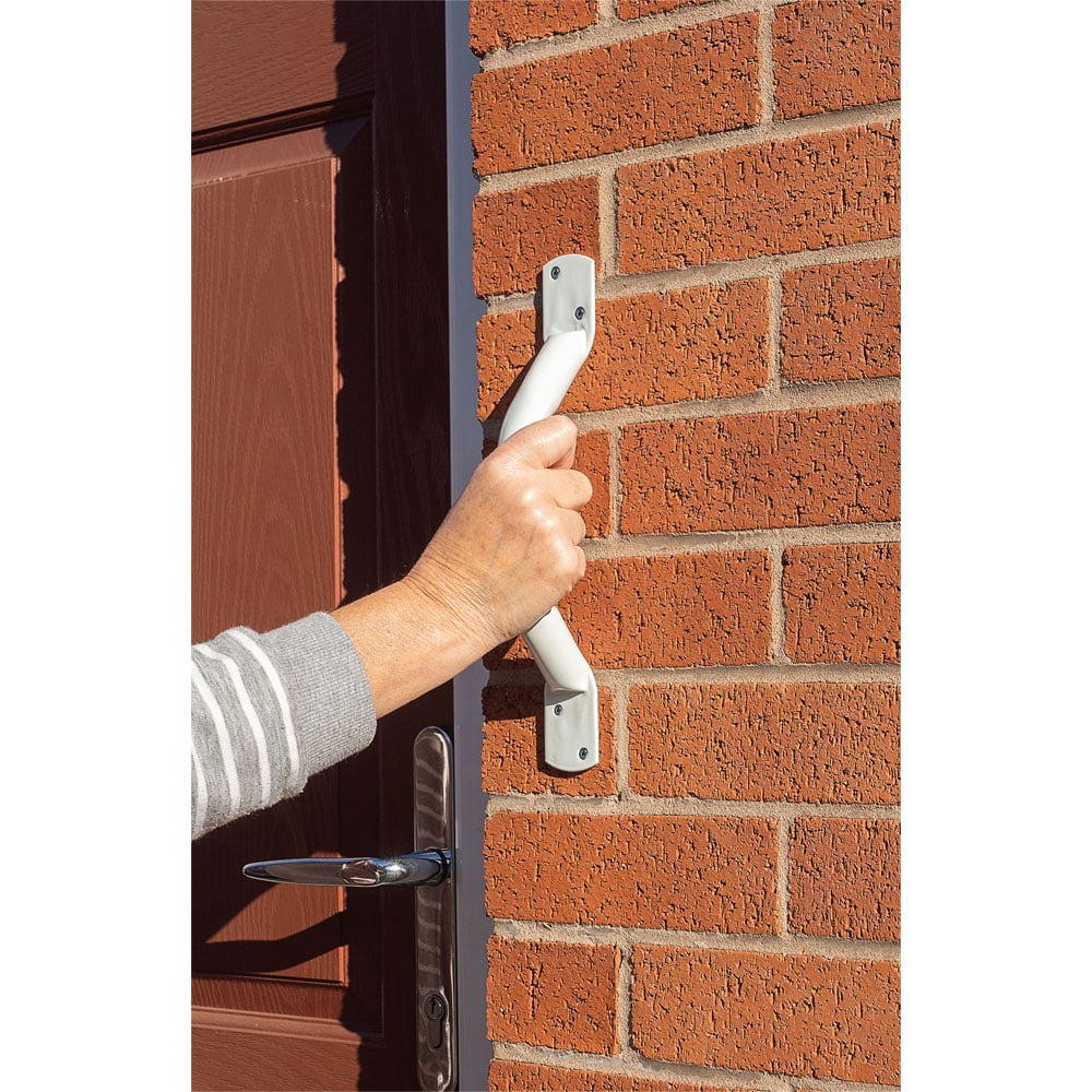 Aidapt Solo Easigrip White Steel Grab Bar 1120mm Image 3