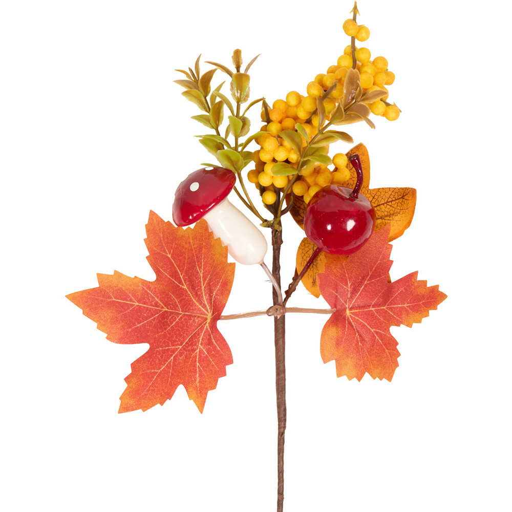 Small Autumnal Floral Pick Image 9