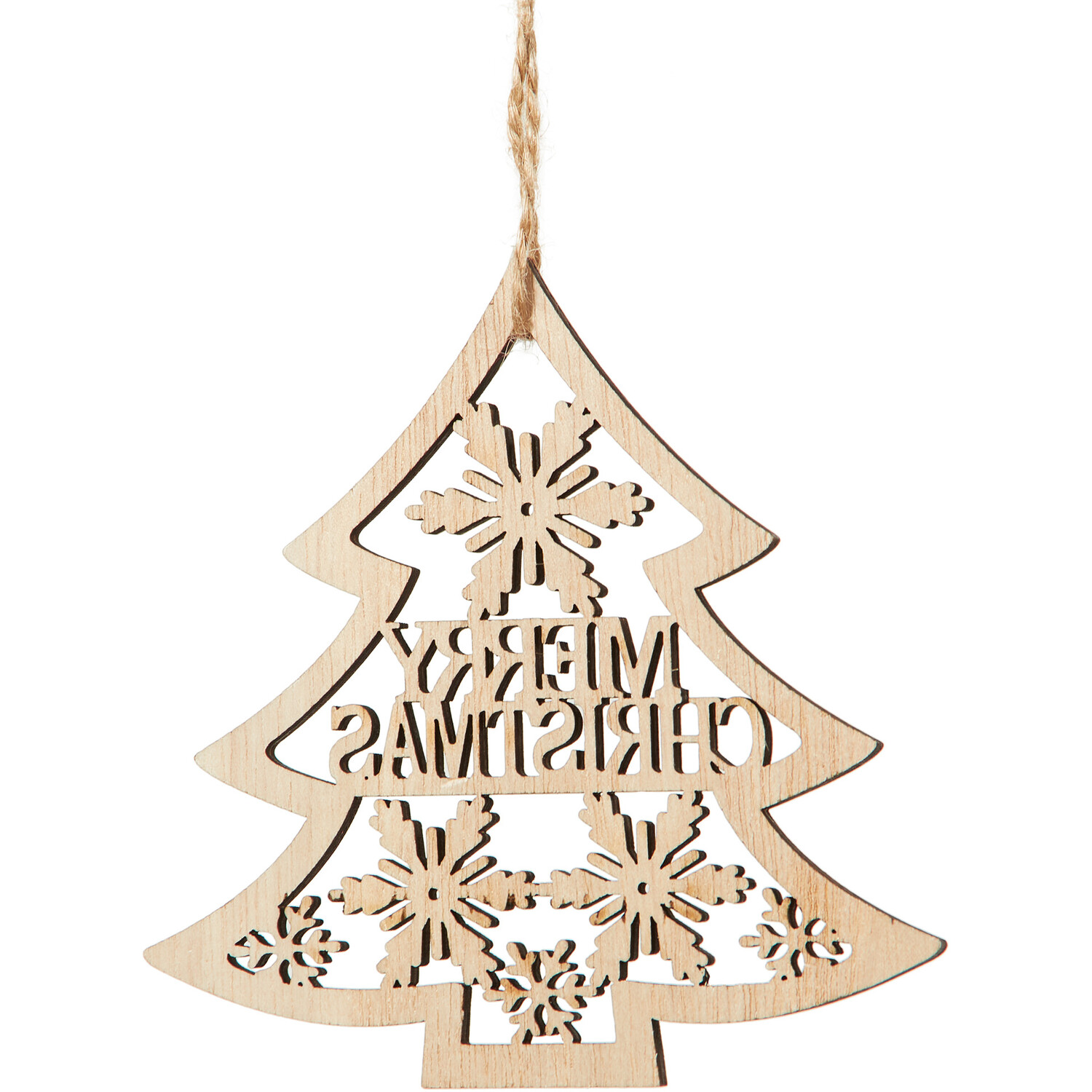 Merry Christmas Sage Hanging Decoration - Green Image 8