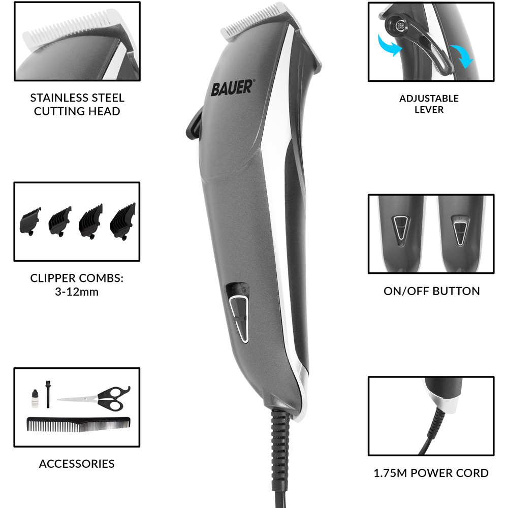 Bauer Hair Clipper Set Image 6