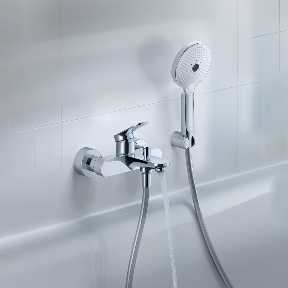 Duravit Chrome Hand Shower Holder Image 2