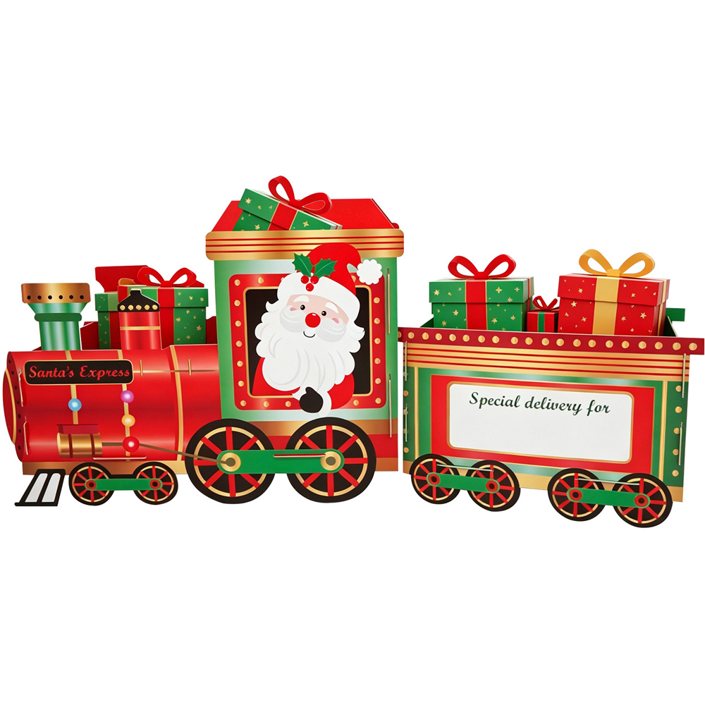 Personalise Your Own Present Train Hamper Kit Image 9