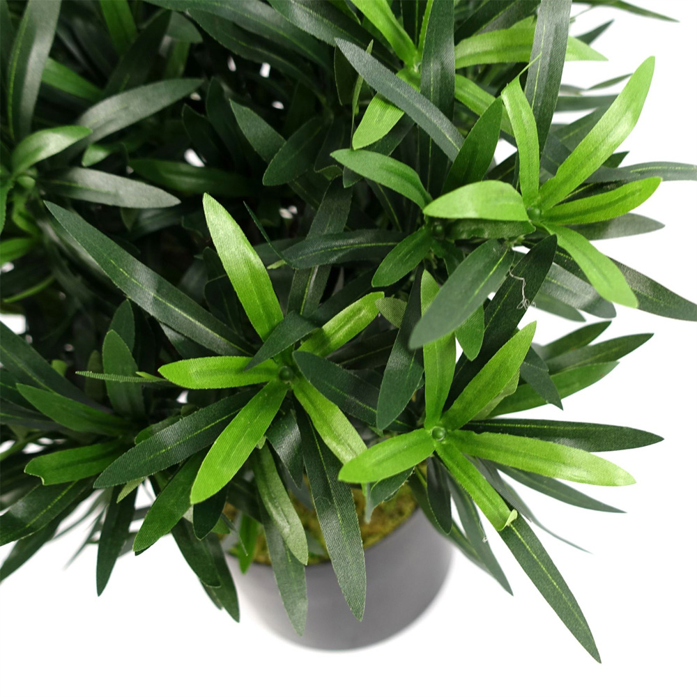 Botanik Podocarpus Bush Artificial Plant in Pot 40cm Image 3