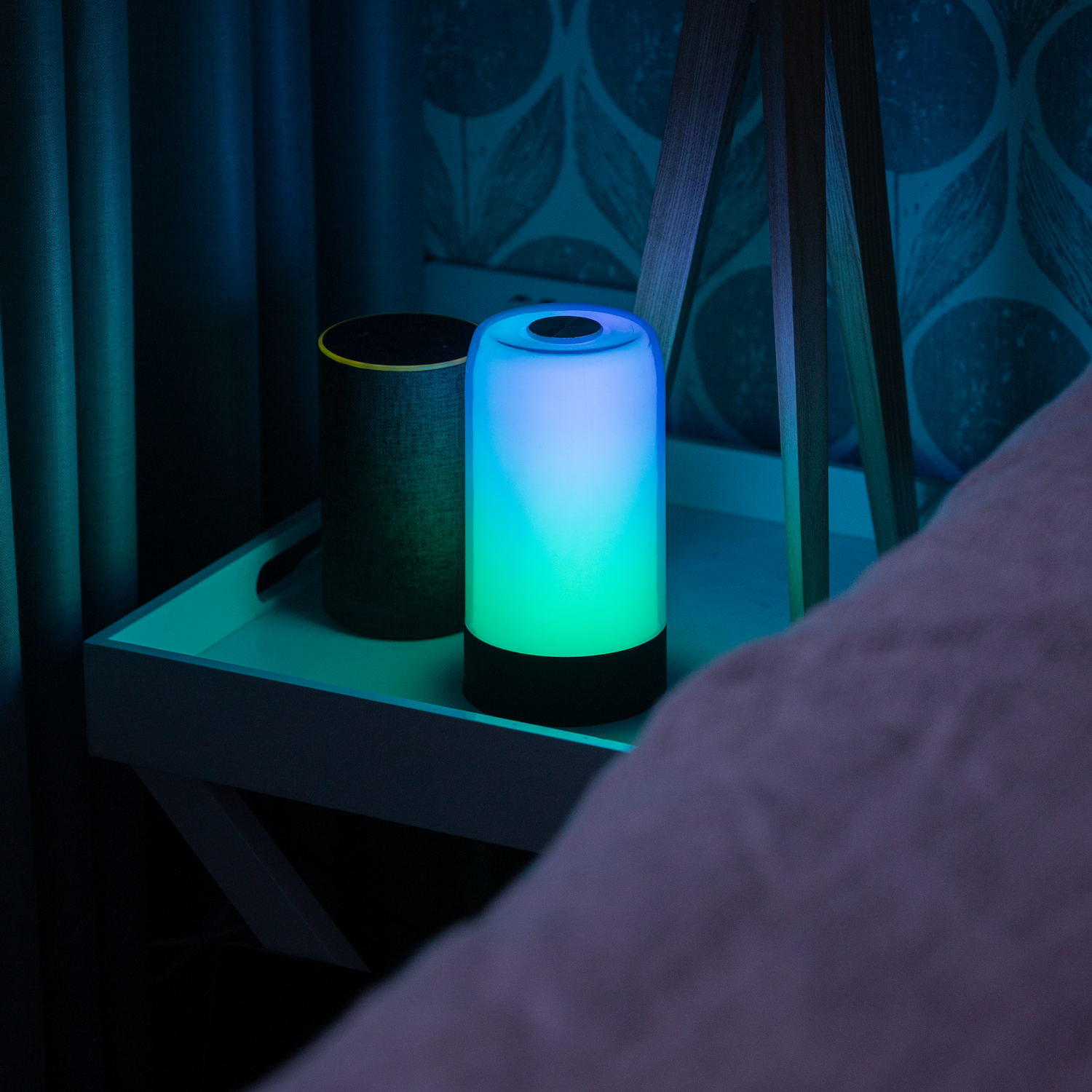 Smart Multi-Coloured Mood Light Black Image 3
