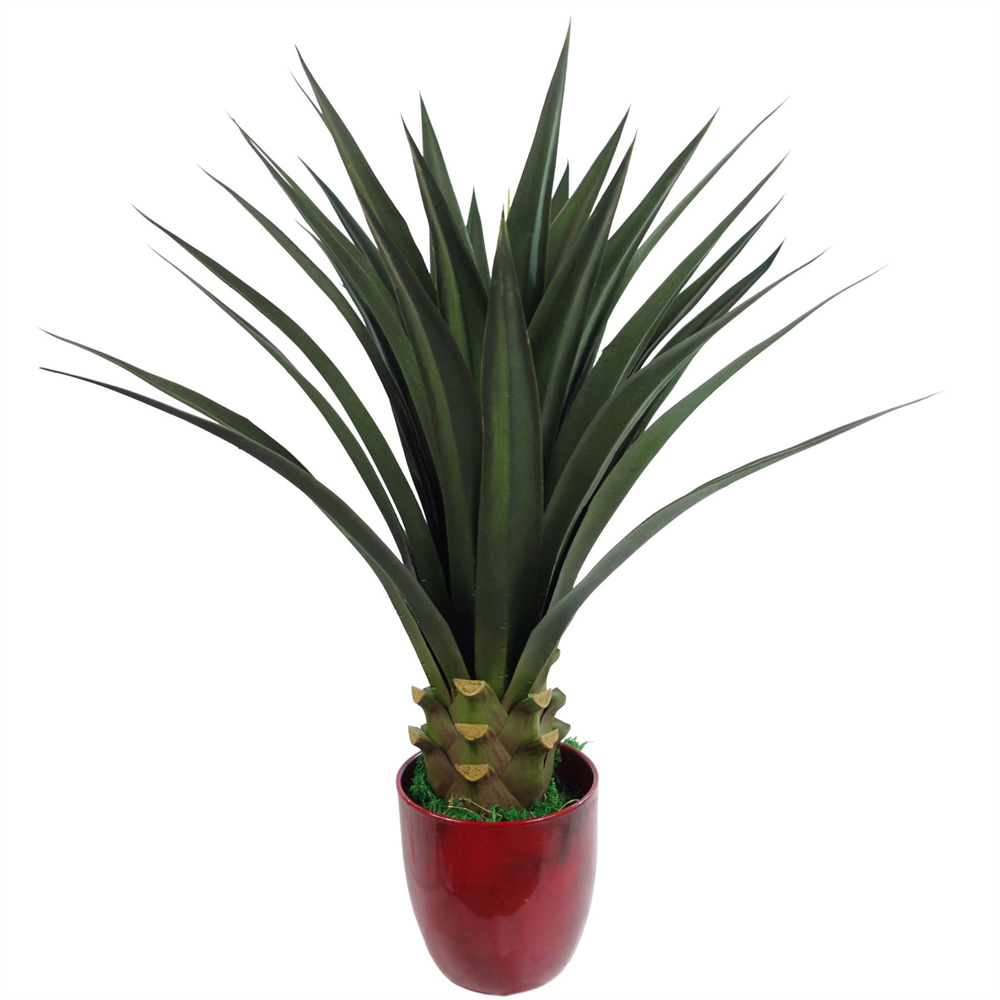Leaf Yukka Artificial Tree Pot 3ft Image 2
