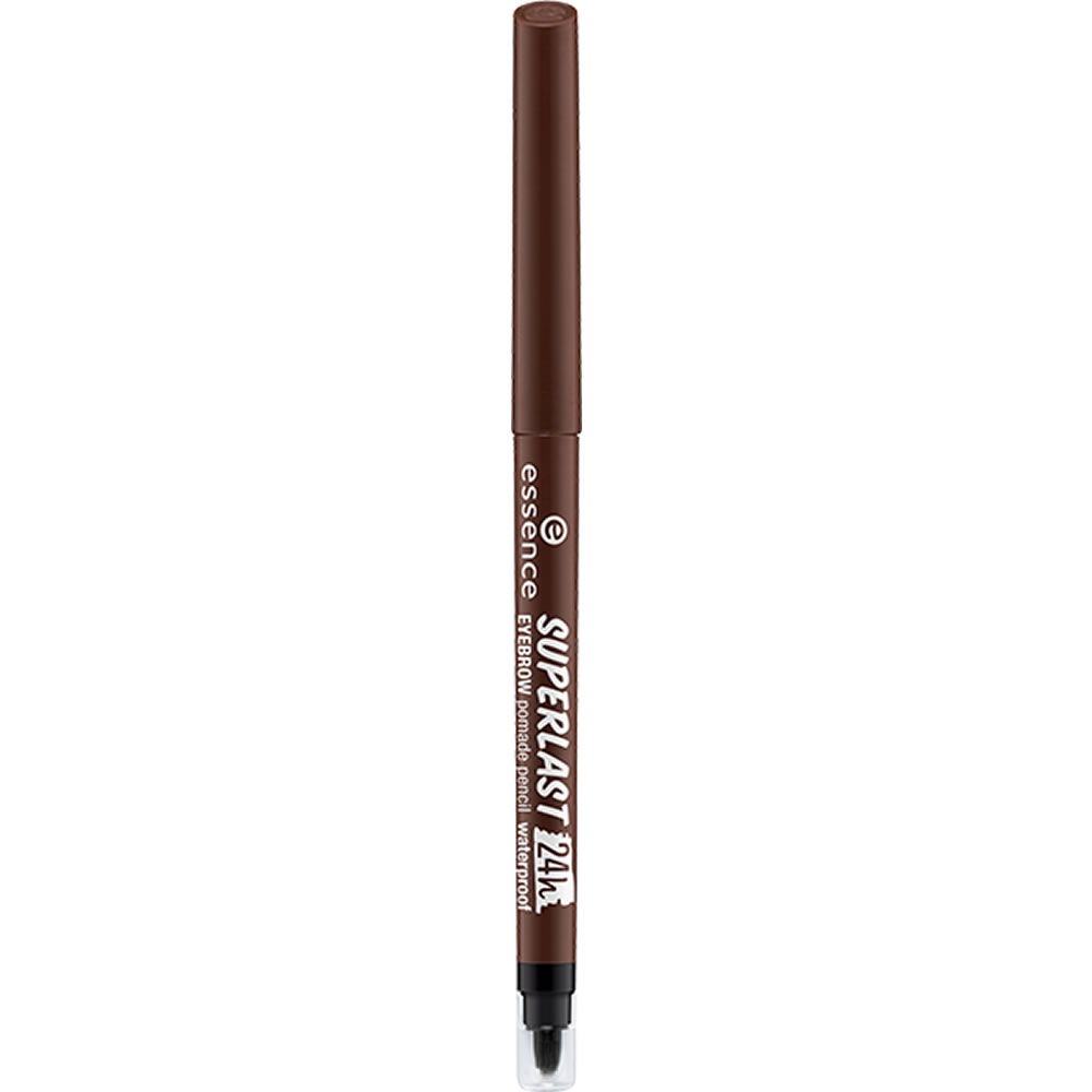 Essence 24hr Waterproof Eyebrow Pomade Pencil Dark  Brown 30  - wilko