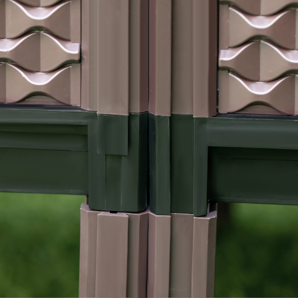 Outsunny Brown Raised Garden Bed Planter 2 Pack Image 3