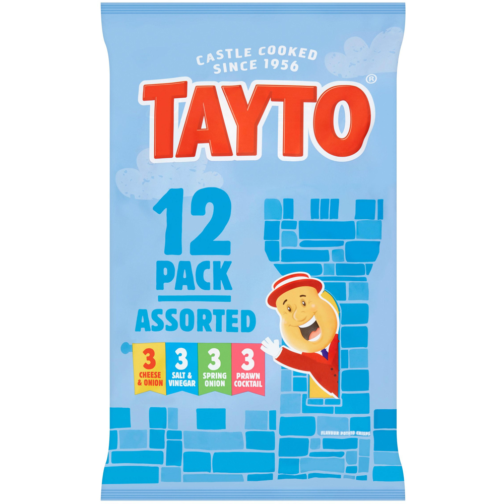 Tayto Assorted Crisps 12 Pack Image