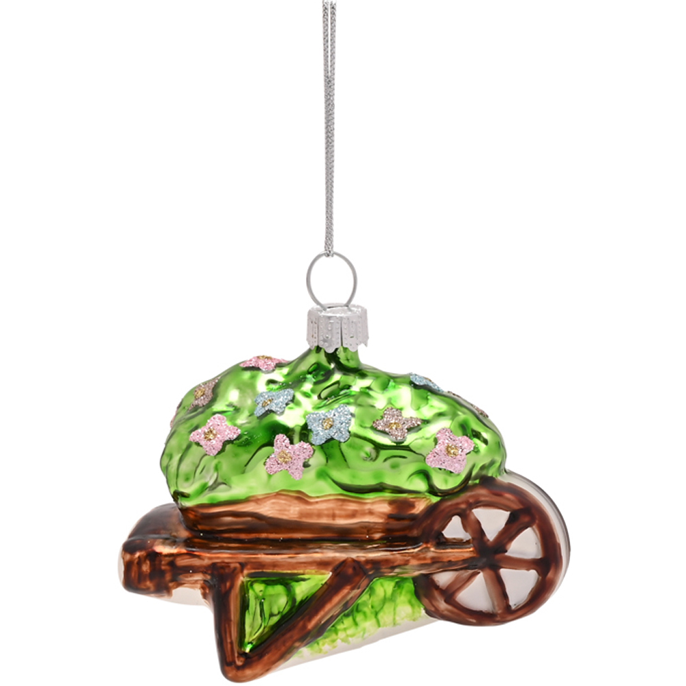 The Seasonal Gift Co Glass Gardening Tool Hanging Decoration 5 Piece Image 4