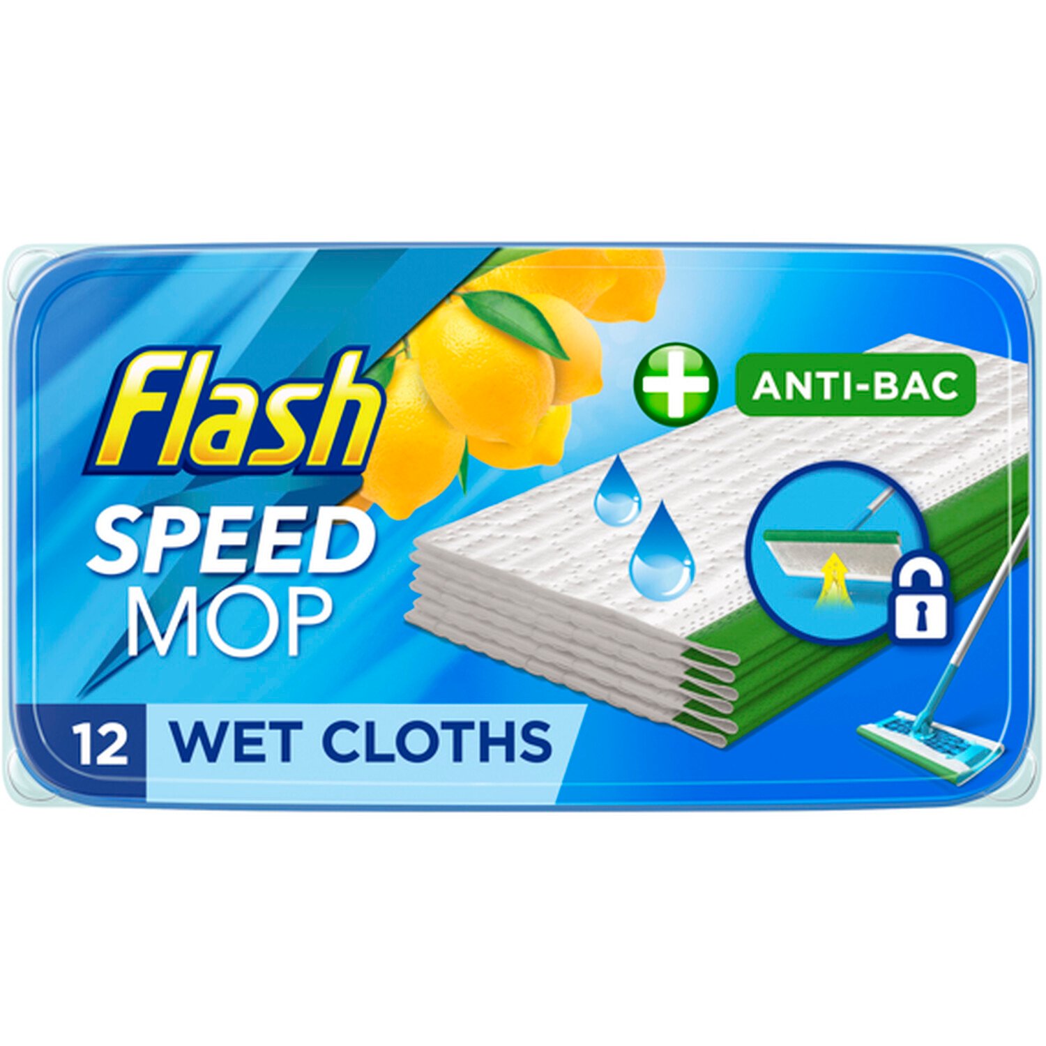 Flash Speedmop Refill Pads - Lemon / 12 Image