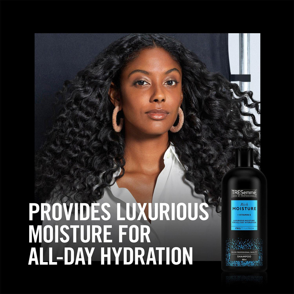 Tresemme Vitamin E All-Day Hydration Rich Moisture Shampoo 680 ml 6 Pack Image 3
