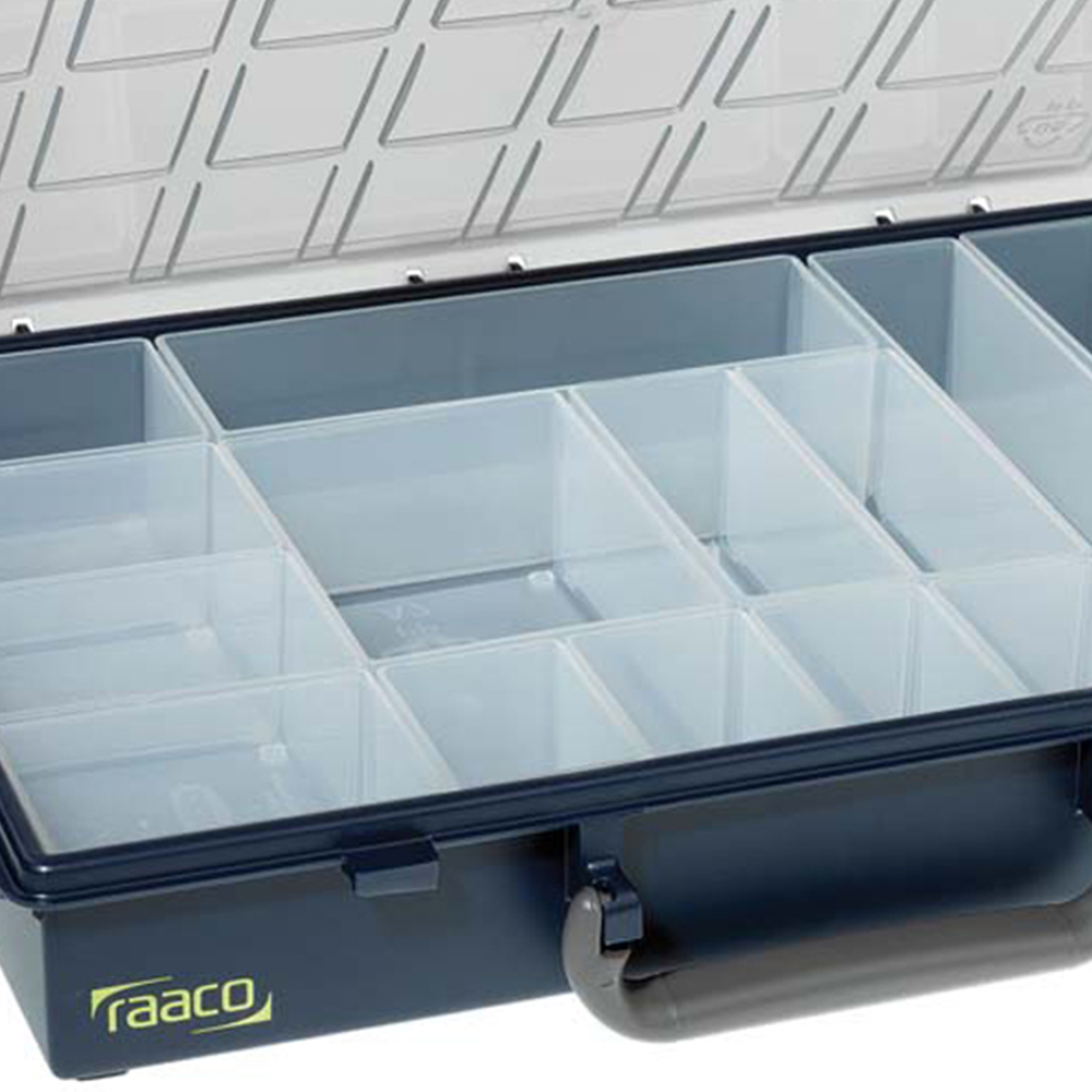 Raaco A4 Professional Assorter Service Case with 15 Removable Insert Image 2