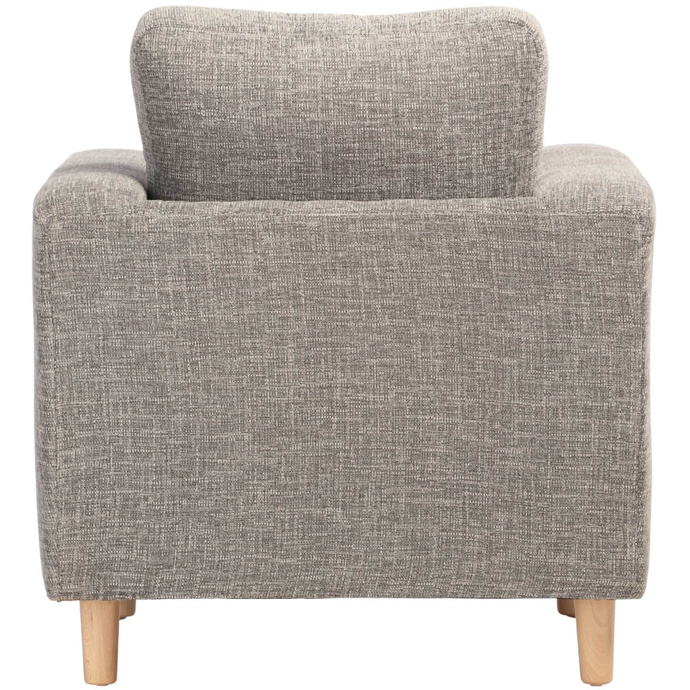 Desser Furniture Rydal Charcoal Linen Chair Image 5
