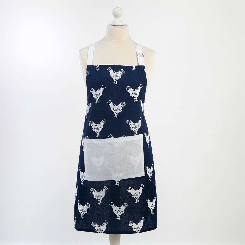 Highlands Homeware Cockerel Print Cooking Apron Image 2