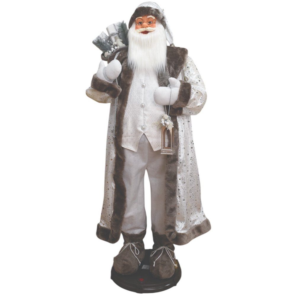 Scandi Singing and Dancing Santa - White Image 1
