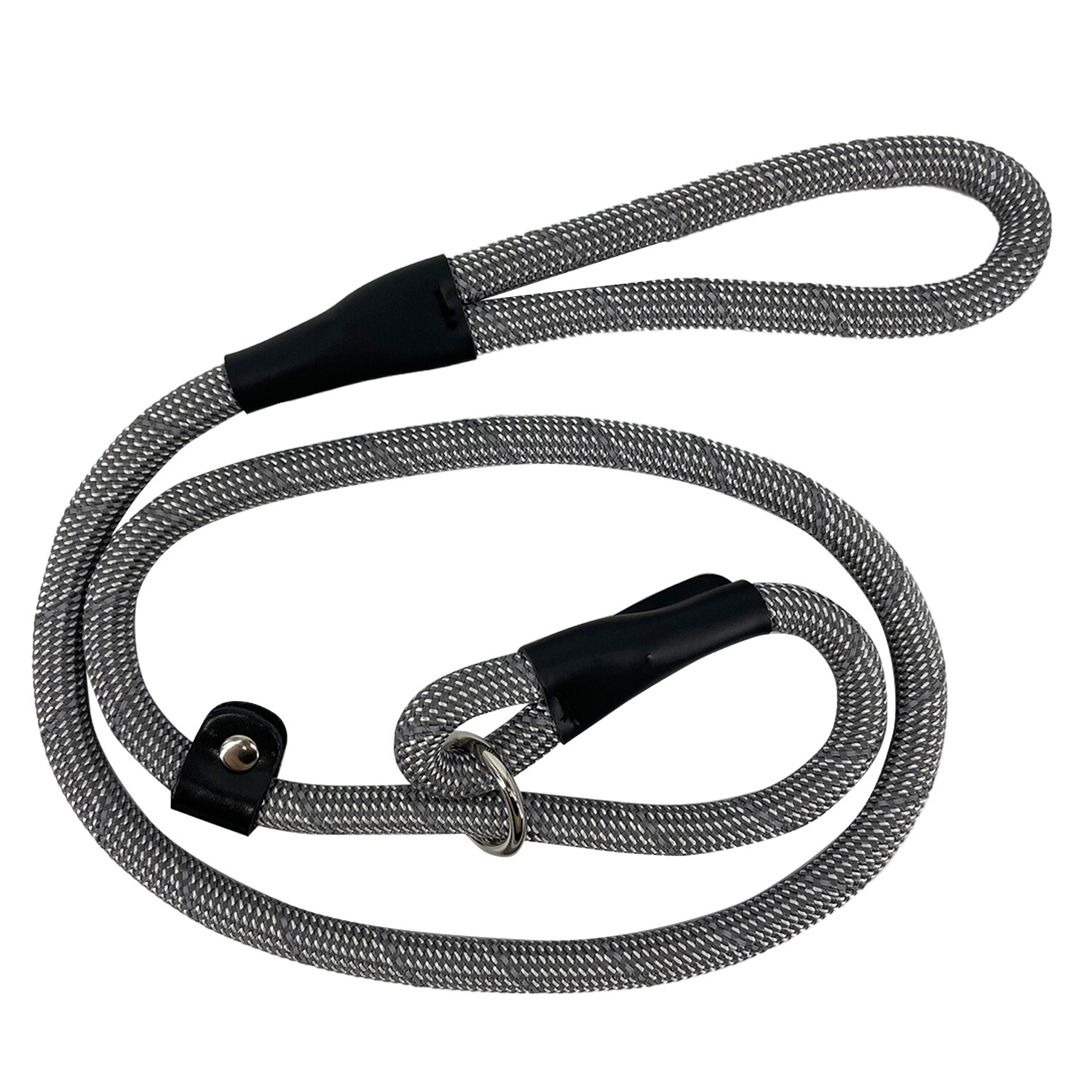 Rope Slip Lead - Grey Image 1