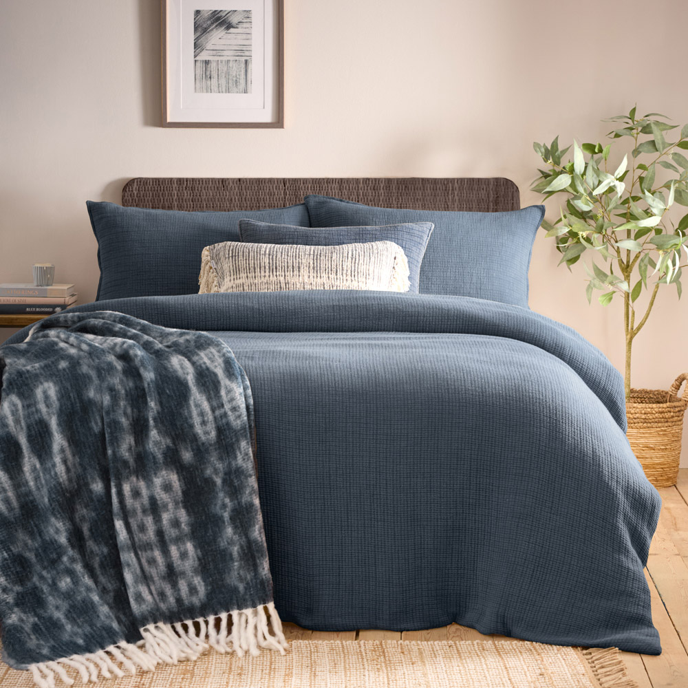 Yard Ribble Double Ink Acid Washed Duvet Cover Set Image 3