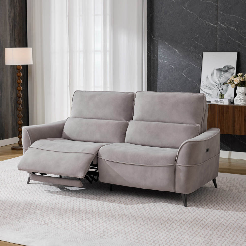 Astoria 3 Seater Oyster Recliner Sofa Image 3