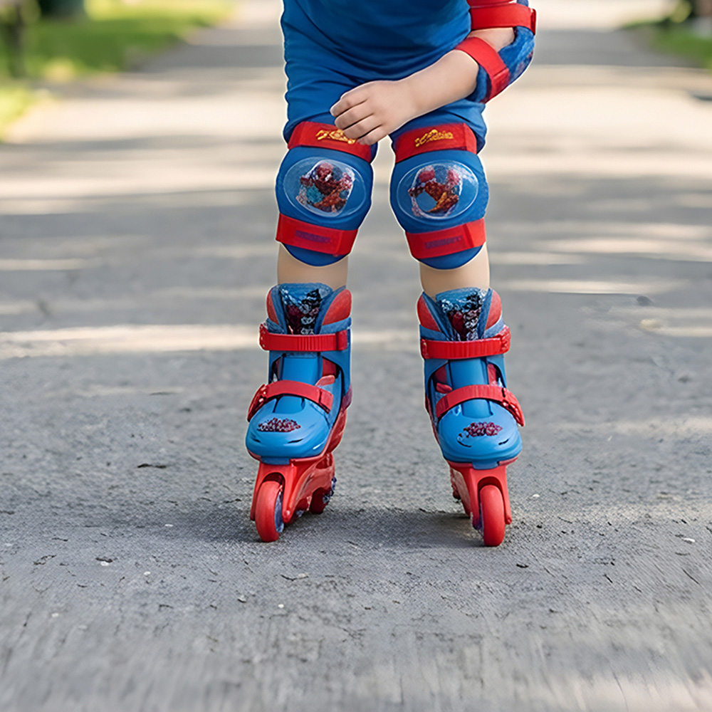 Mondo Kids Marvel Spider-Man Adjustable Inline Skates Image 2