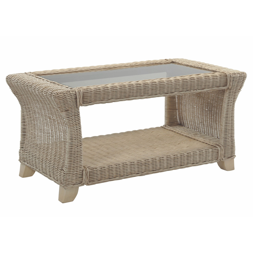 Desser Clifton Natural Rattan Coffee Table Image 2