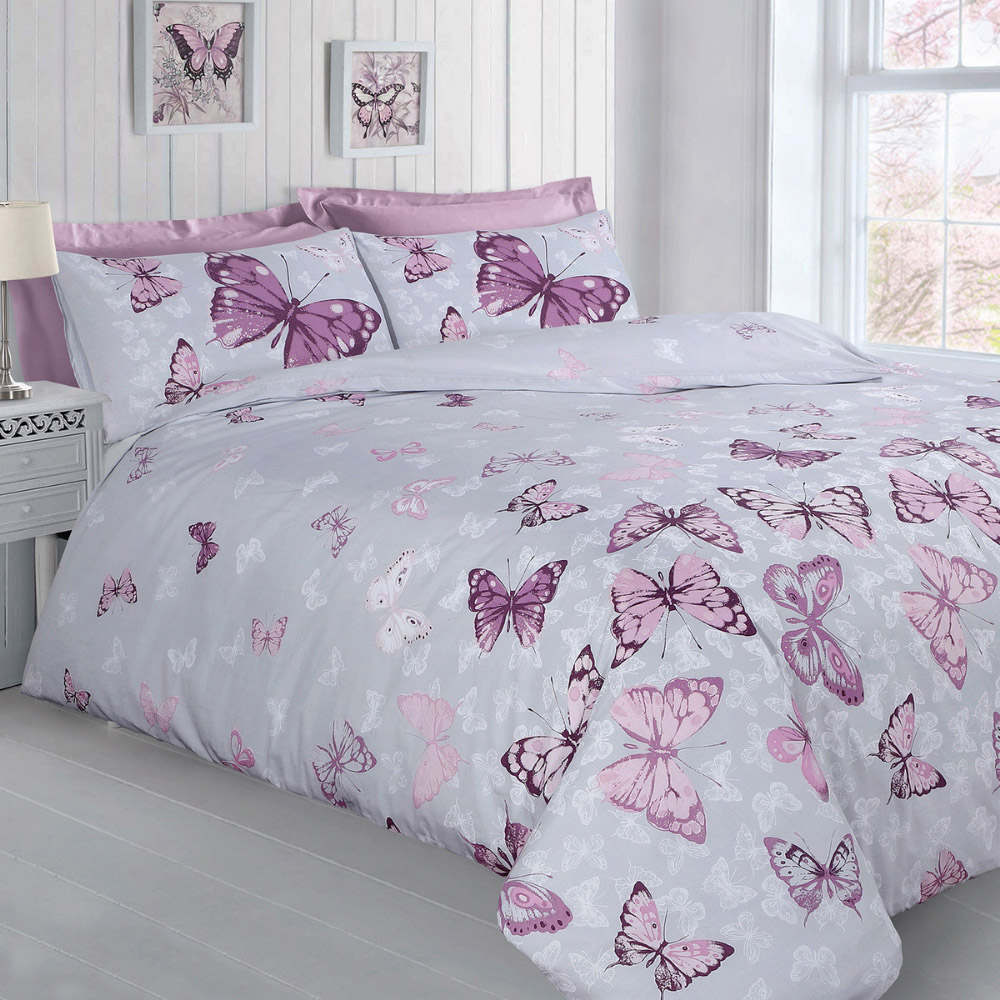 Velosso Double Butterfly Glaze Duvet Set Image 1