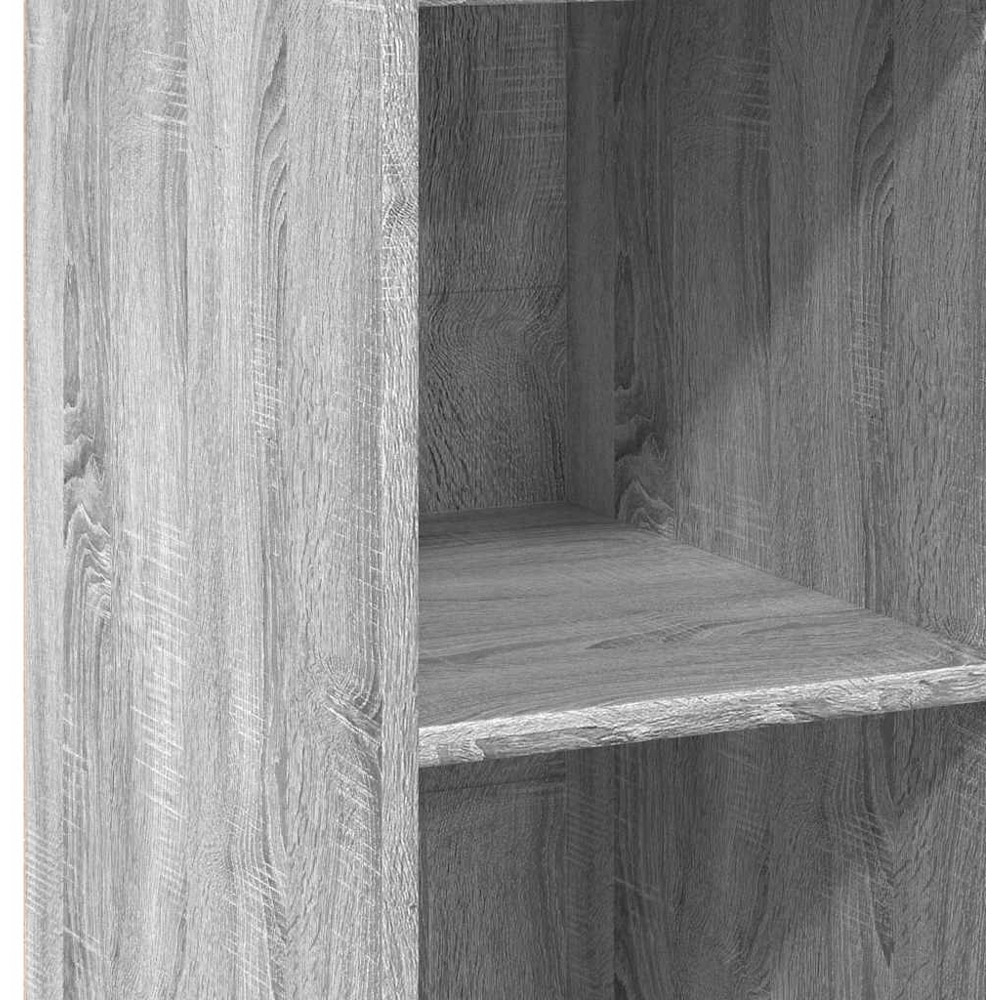 vidaXL 4 Shelf Grey Sonoma Highboard Image 7