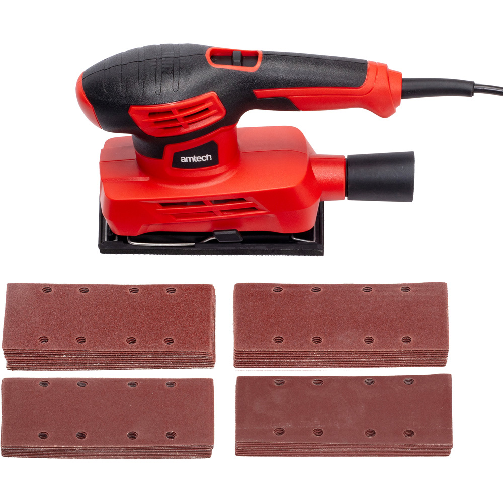 Amtech V6100 Finish Sander with Sanding Sheet Image 2