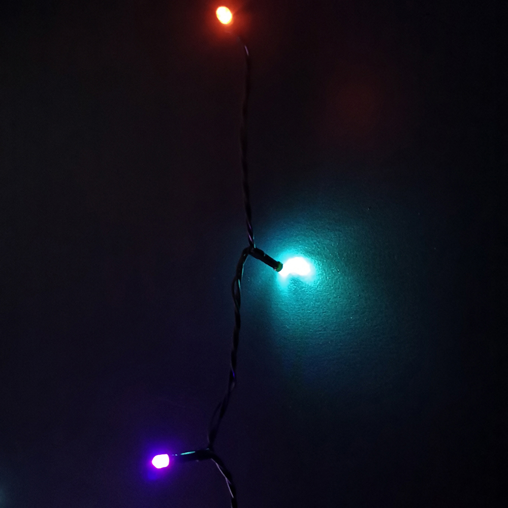 Samuel Alexander 1000 Rainbow LED Christmas Fairy Light Image 2