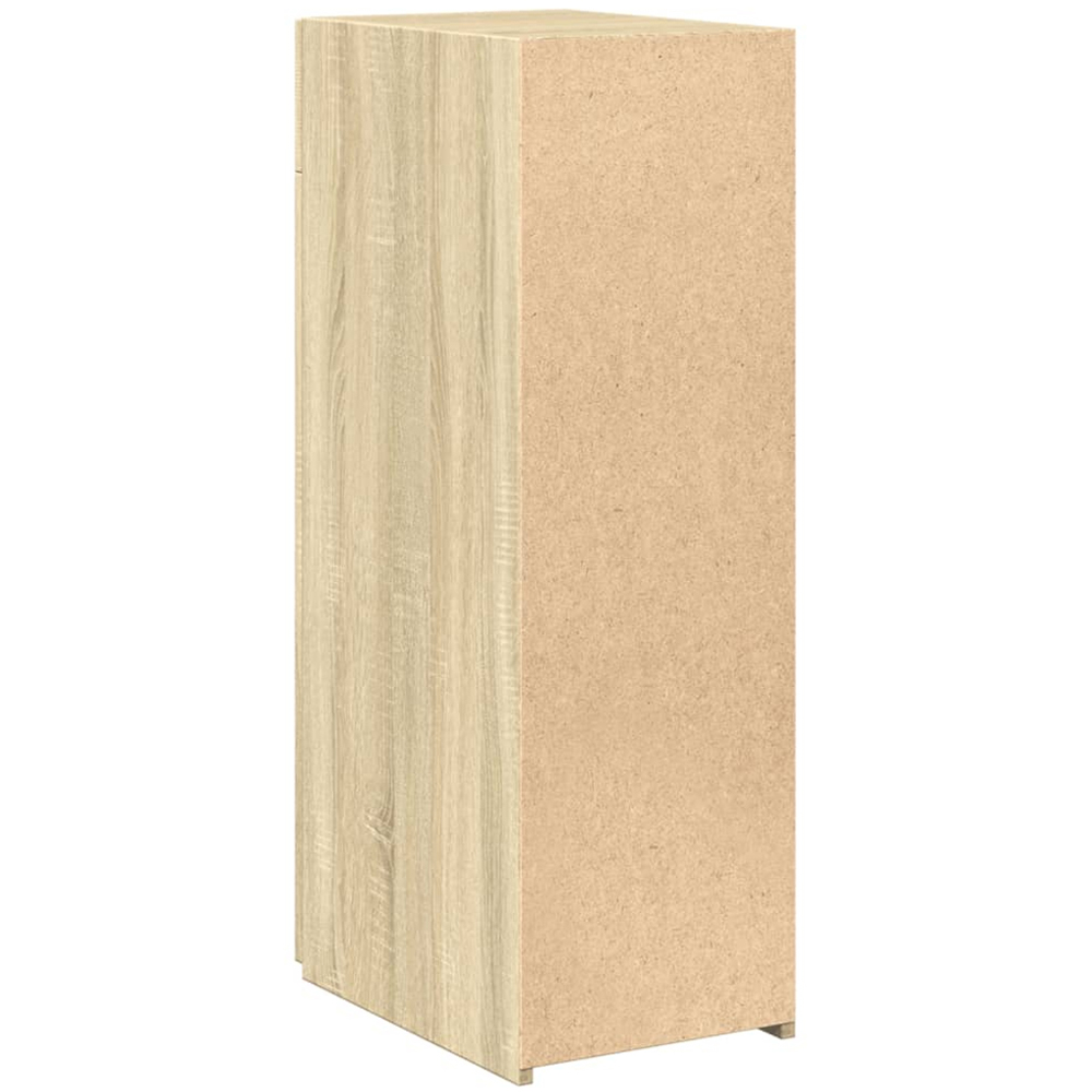 vidaXL Single Door Single Drawer Sonoma Oak Sideboard Image 6