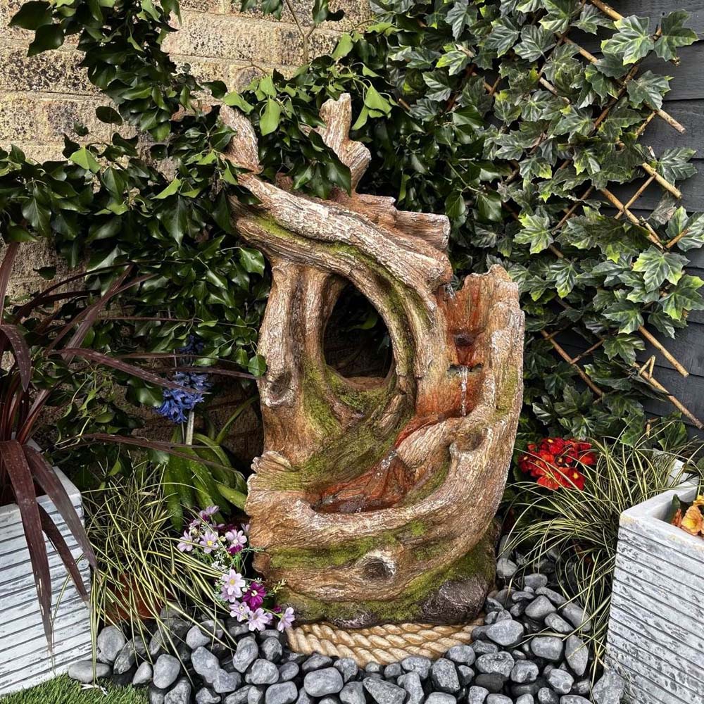 Tranquillity Knotted Twist LED Water Feature Image 2