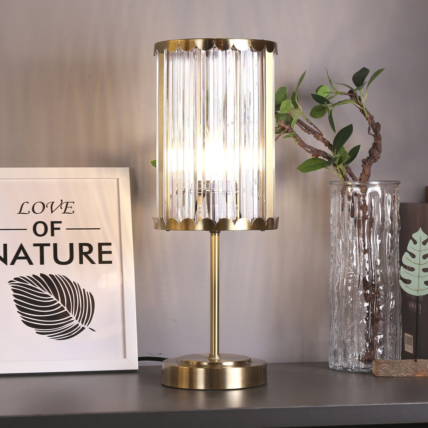 Bonnie Table Lamp Antique Brass Image 6