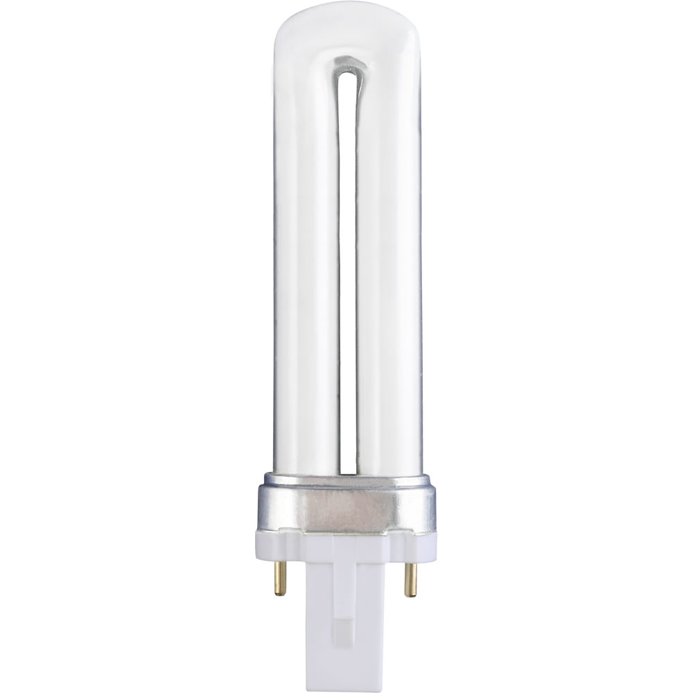 Wilko 1 Pack 2 Pin G23 9W Energy Saving Light Bulb Image 1