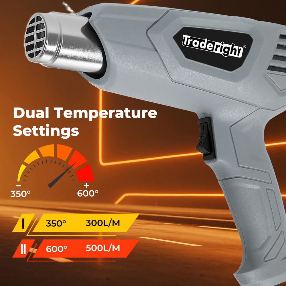 Traderight 2000W Heat Gun Hot Air Blower Image 3