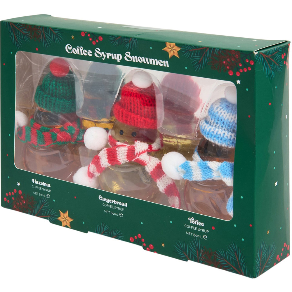 Snowmen Coffee Syrup Set Image 6