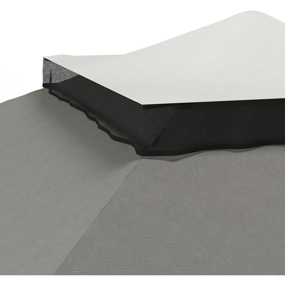 Outsunny Dark Grey Pop Up Gazebo Image 3